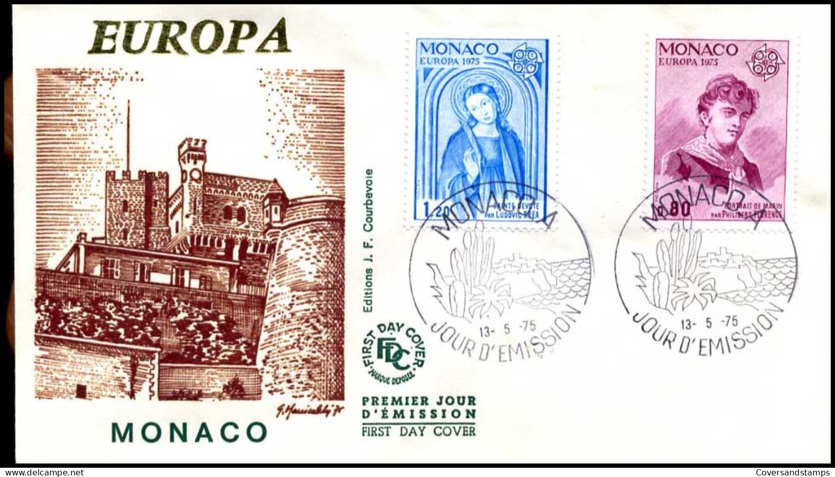  Monaco - FDC - Europa CEPT 1975 - 1975