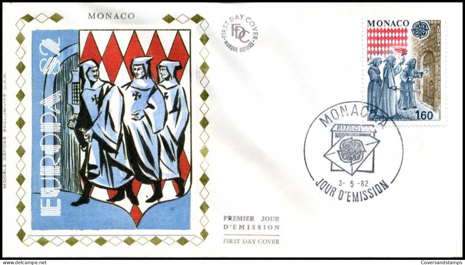  Monaco - FDC - Europa CEPT 1982 - 1982