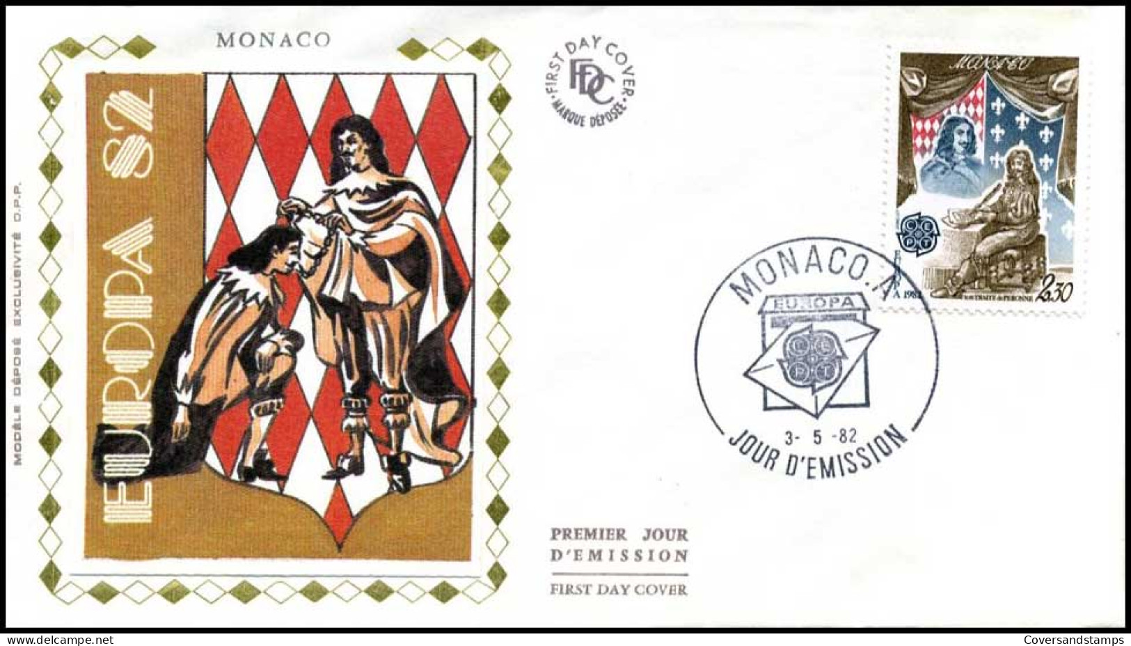  Monaco - FDC - Europa CEPT 1982 - 1982