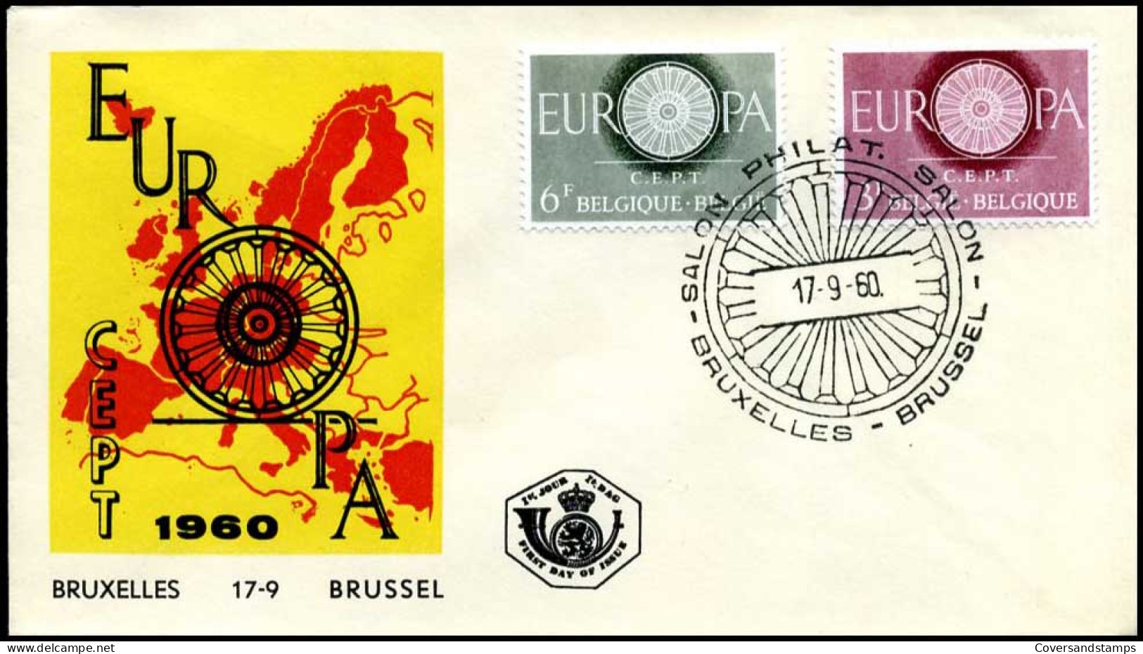  België / Belgique / Belgium - FDC - Europa CEPT 1960 - 1960