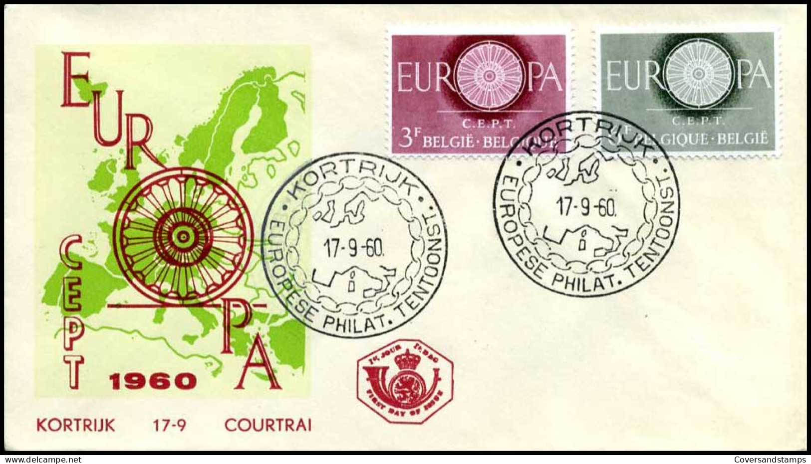  België / Belgique / Belgium - FDC - Europa CEPT 1960 - 1960