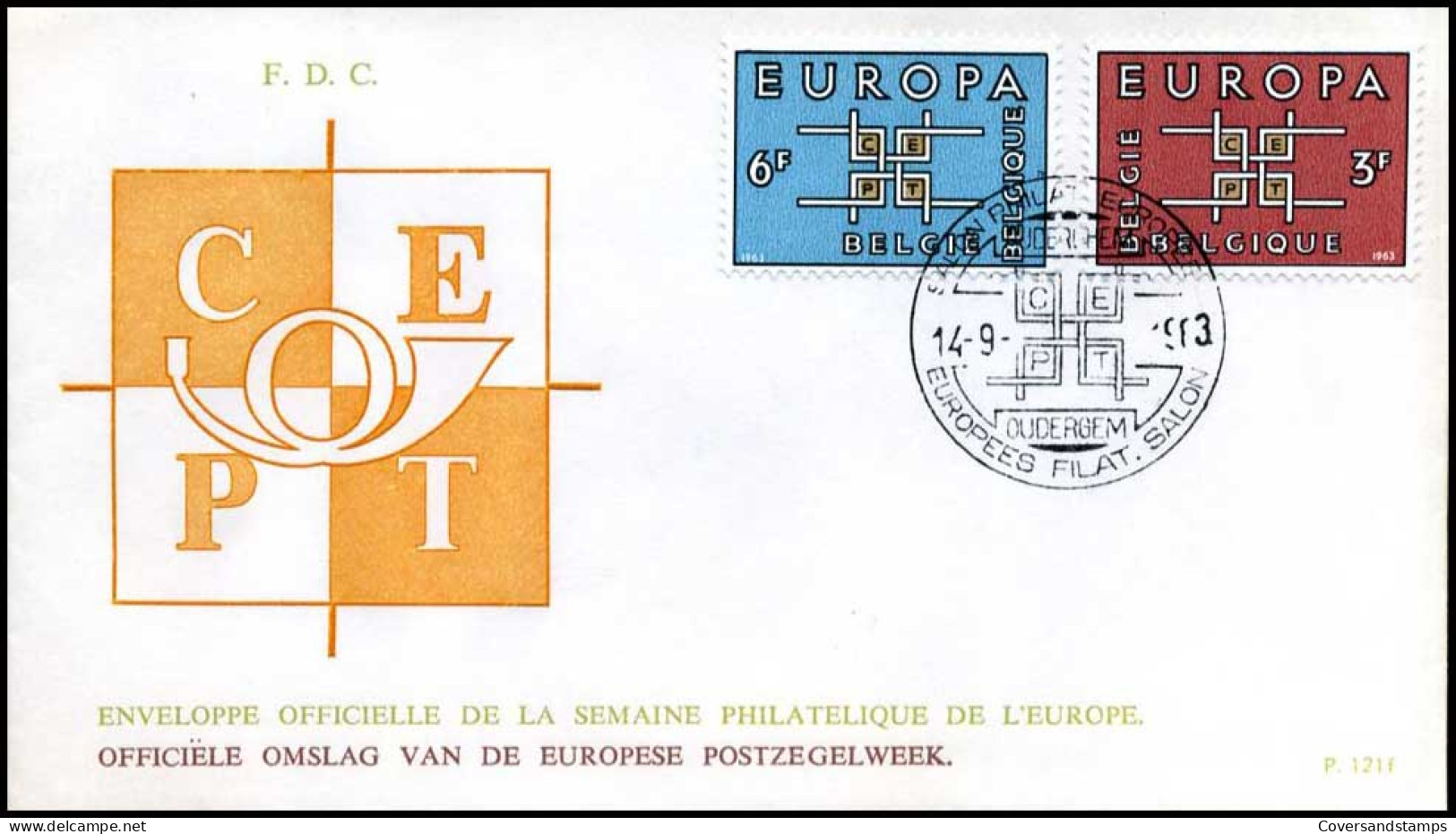  België / Belgique / Belgium - FDC - Europa CEPT 1963 - 1963