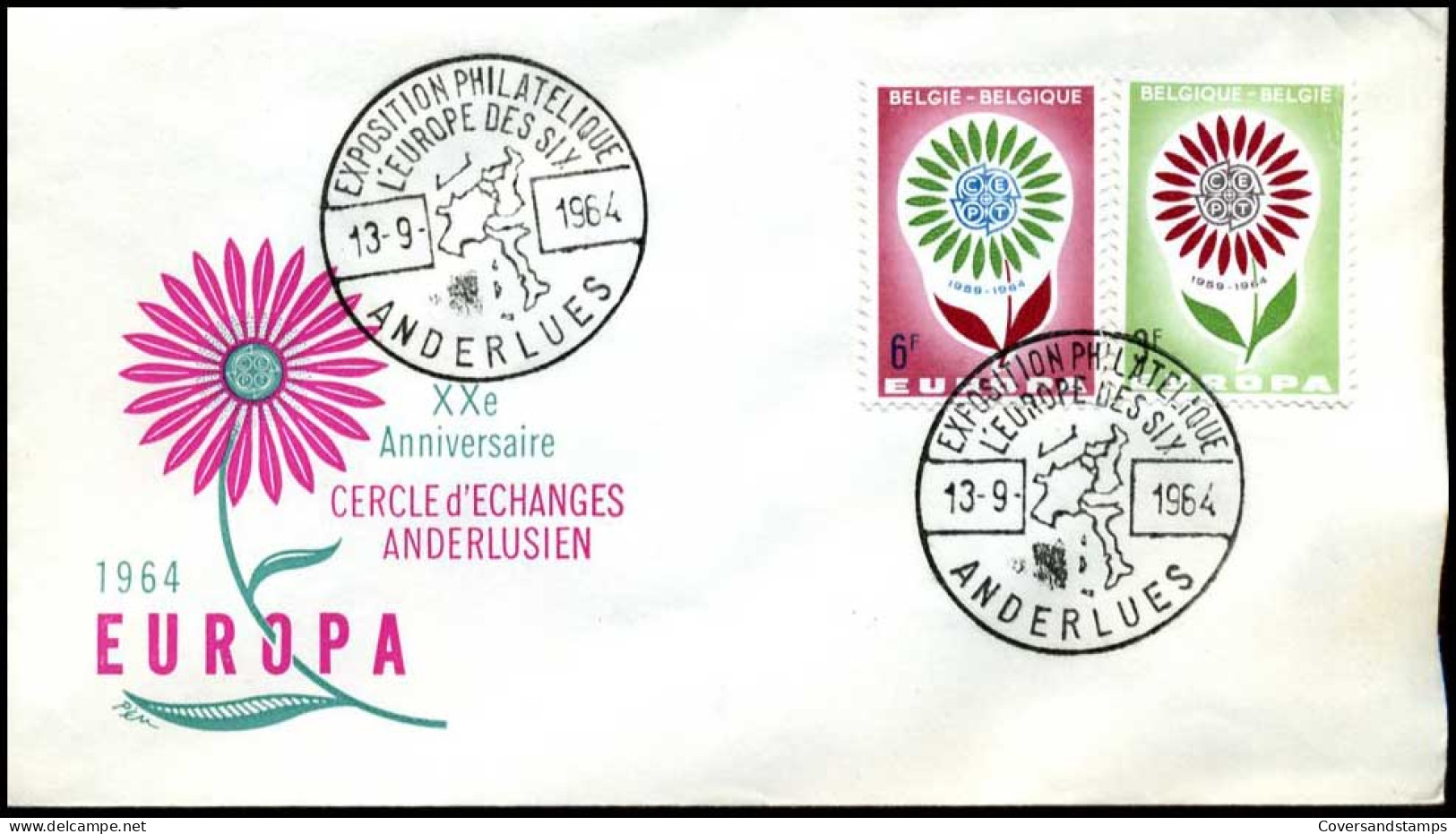  België / Belgique / Belgium - FDC - Europa CEPT 1964 - 1964