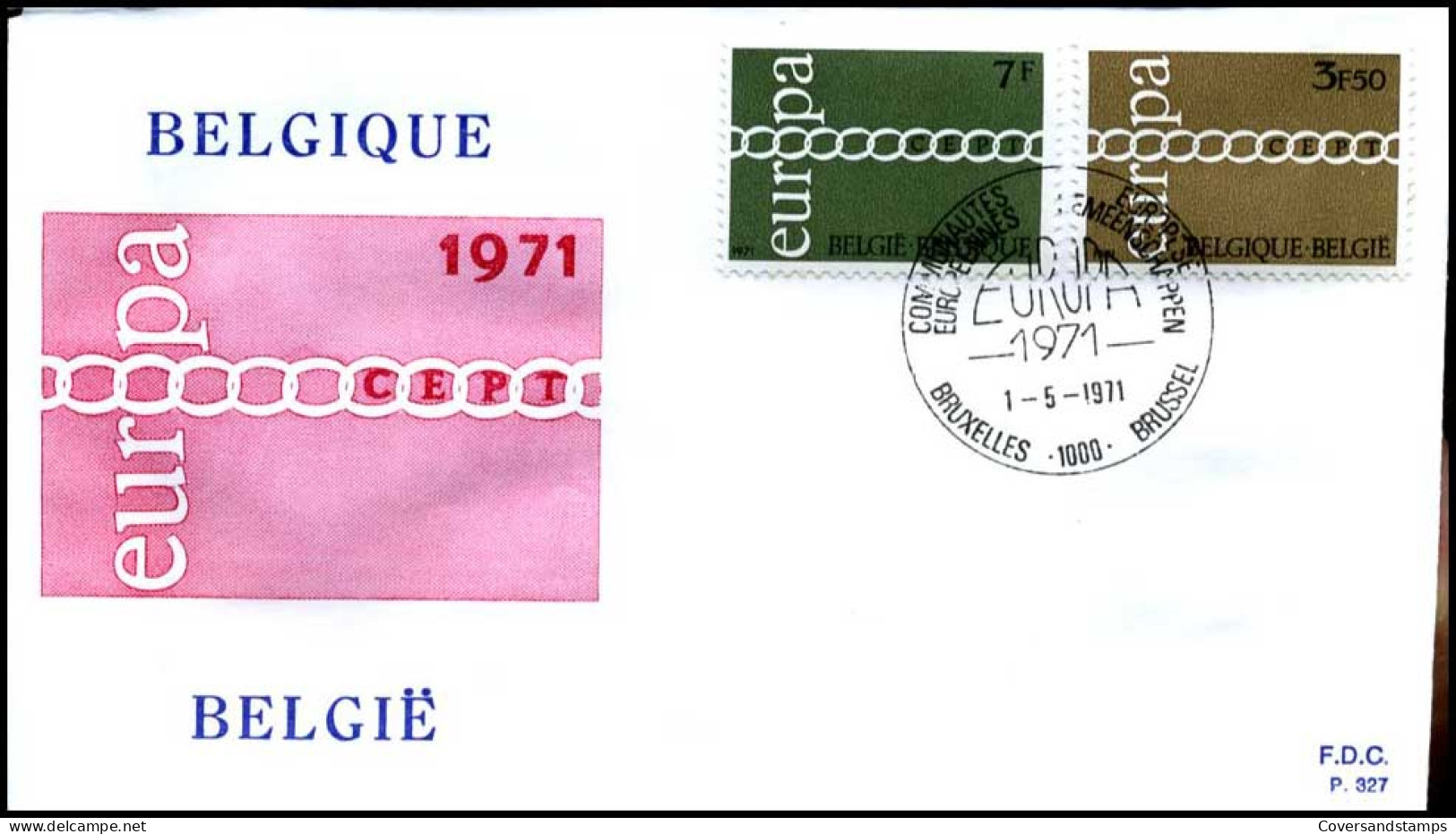  België / Belgique / Belgium - FDC - Europa CEPT 1971 - 1971