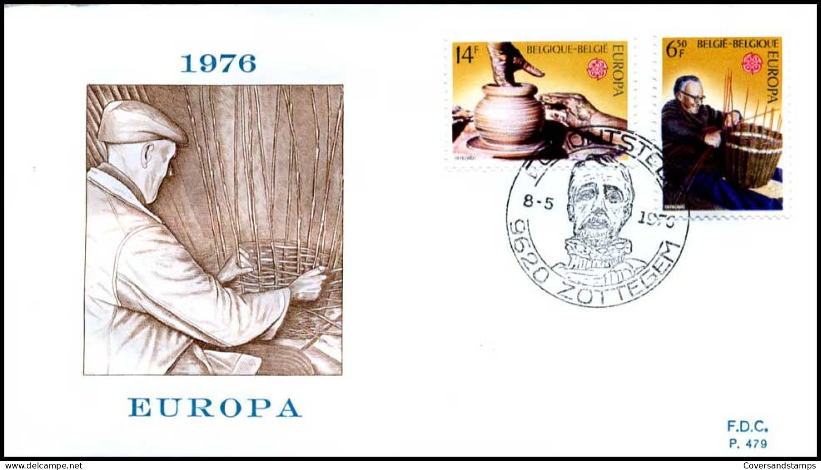  België / Belgique / Belgium - FDC - Europa CEPT 1976 - 1976