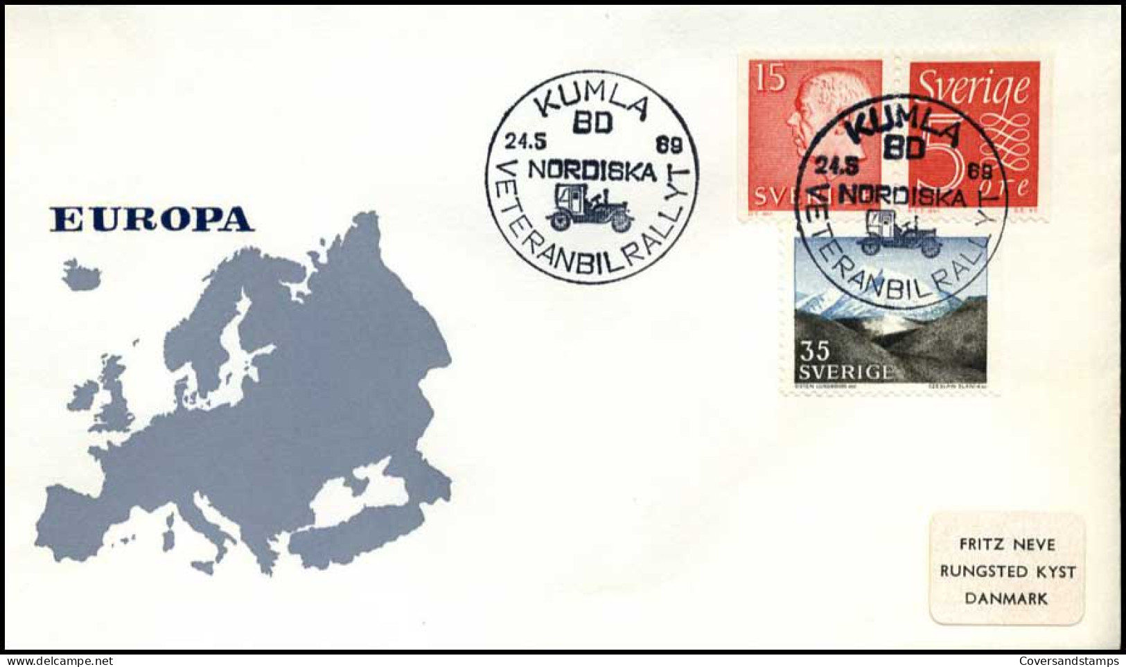 Zweden - FDC -   - FDC