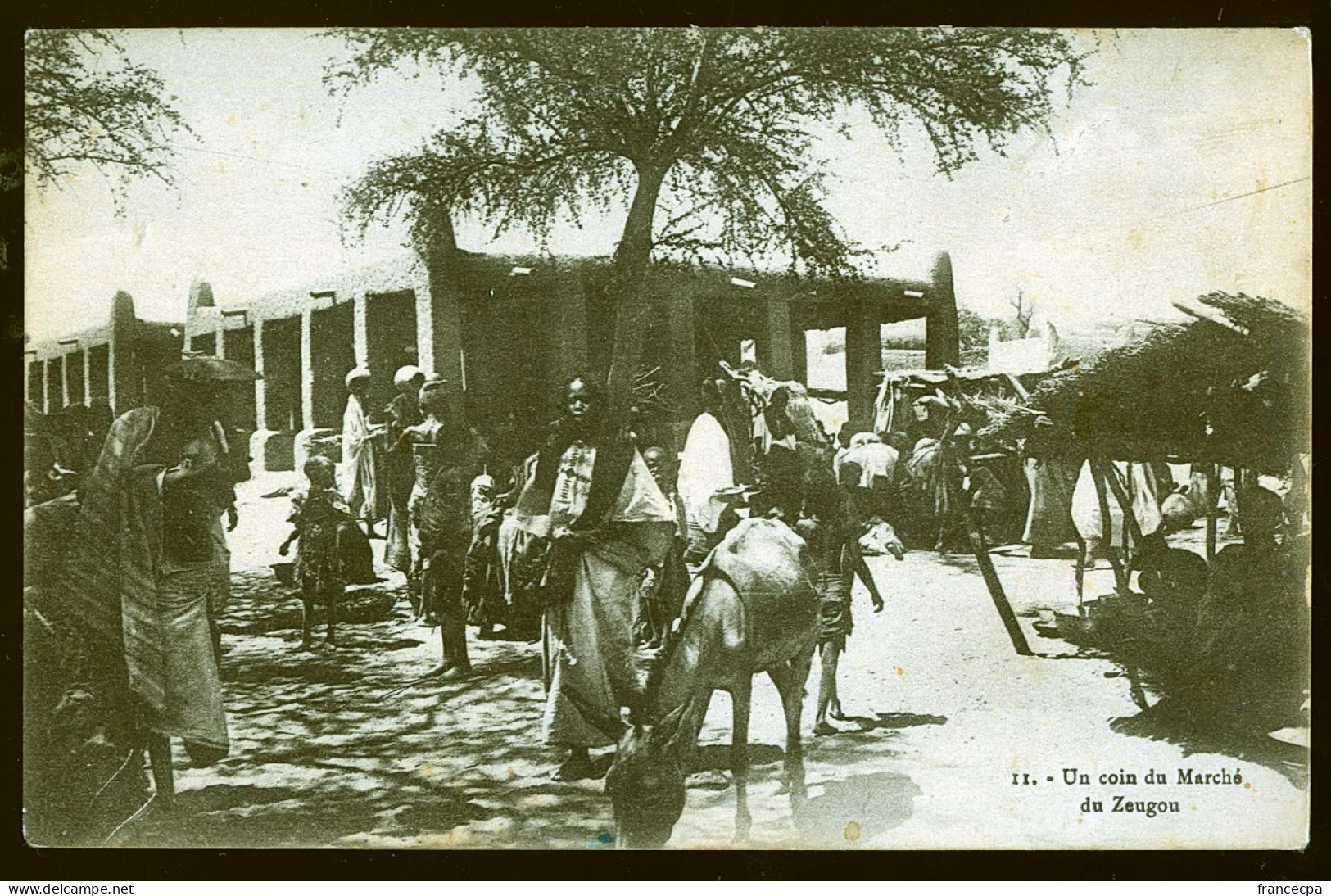 NIGER 013 - ZEUGOU - Un Coin Du Marché - Níger