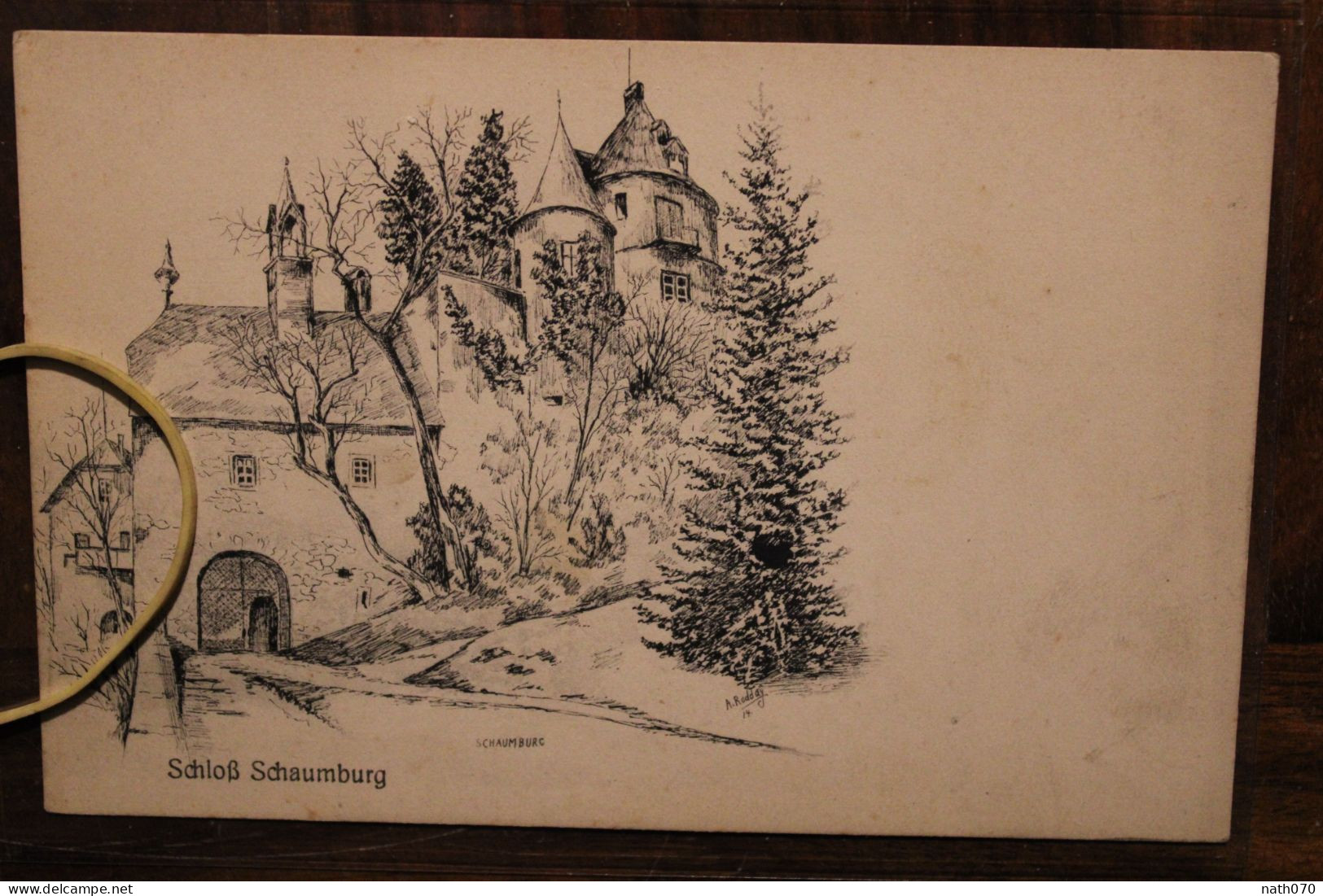 AK 1900's Cpa Gruss Aus Gruß Schloss Schaumburg  Litho - Other & Unclassified