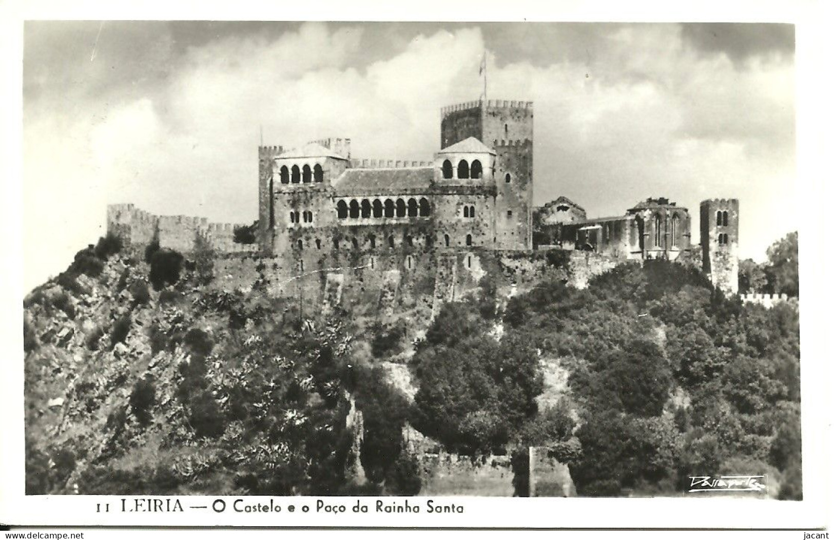 Portugal - Leiria - O Castelo E O Paço Da Rainha Santa - Ed. Loty - Leiria