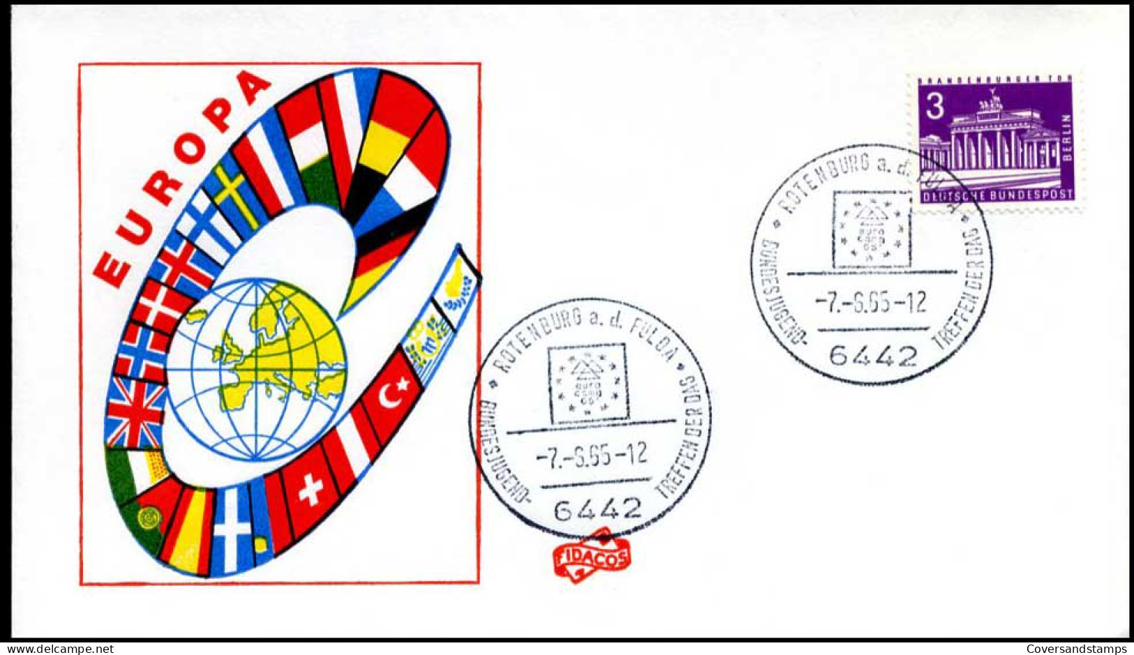 Bundespost - FDC - Europa CEPT 1965 - 1965