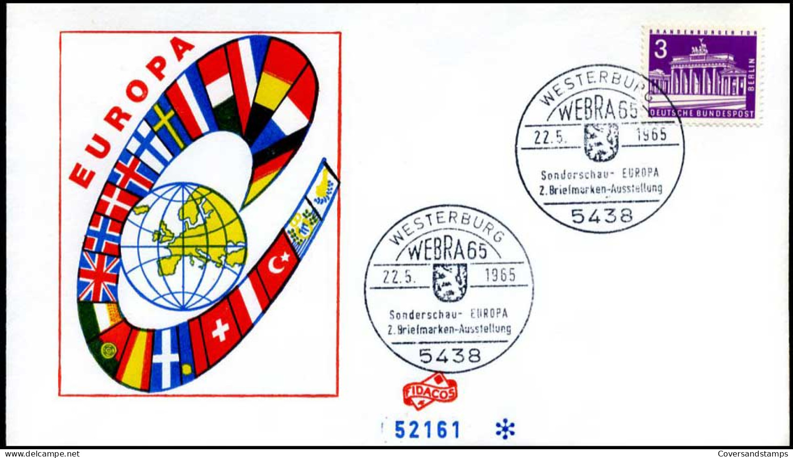  Bundespost - FDC - Europa CEPT 1965 - 1965