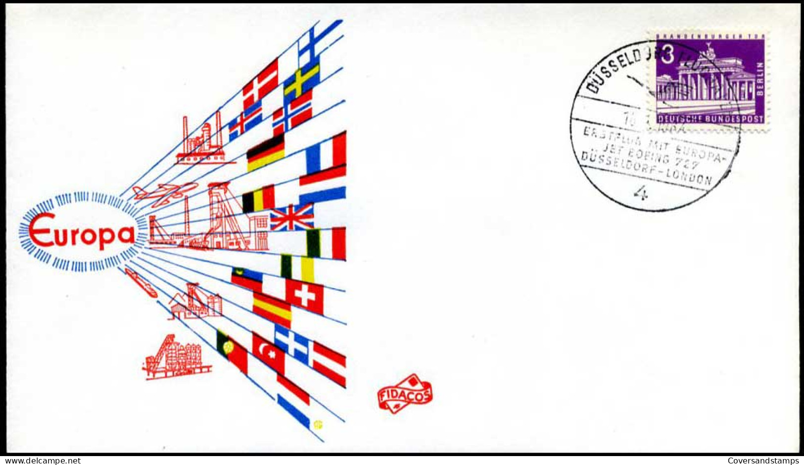  Bundespost-Berlin - FDC -  - Ideas Europeas
