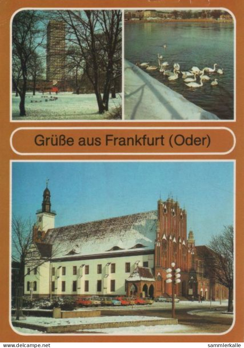 90462 - Frankfurt Oder - U.a. Rathaus - 1988 - Frankfurt A. D. Oder