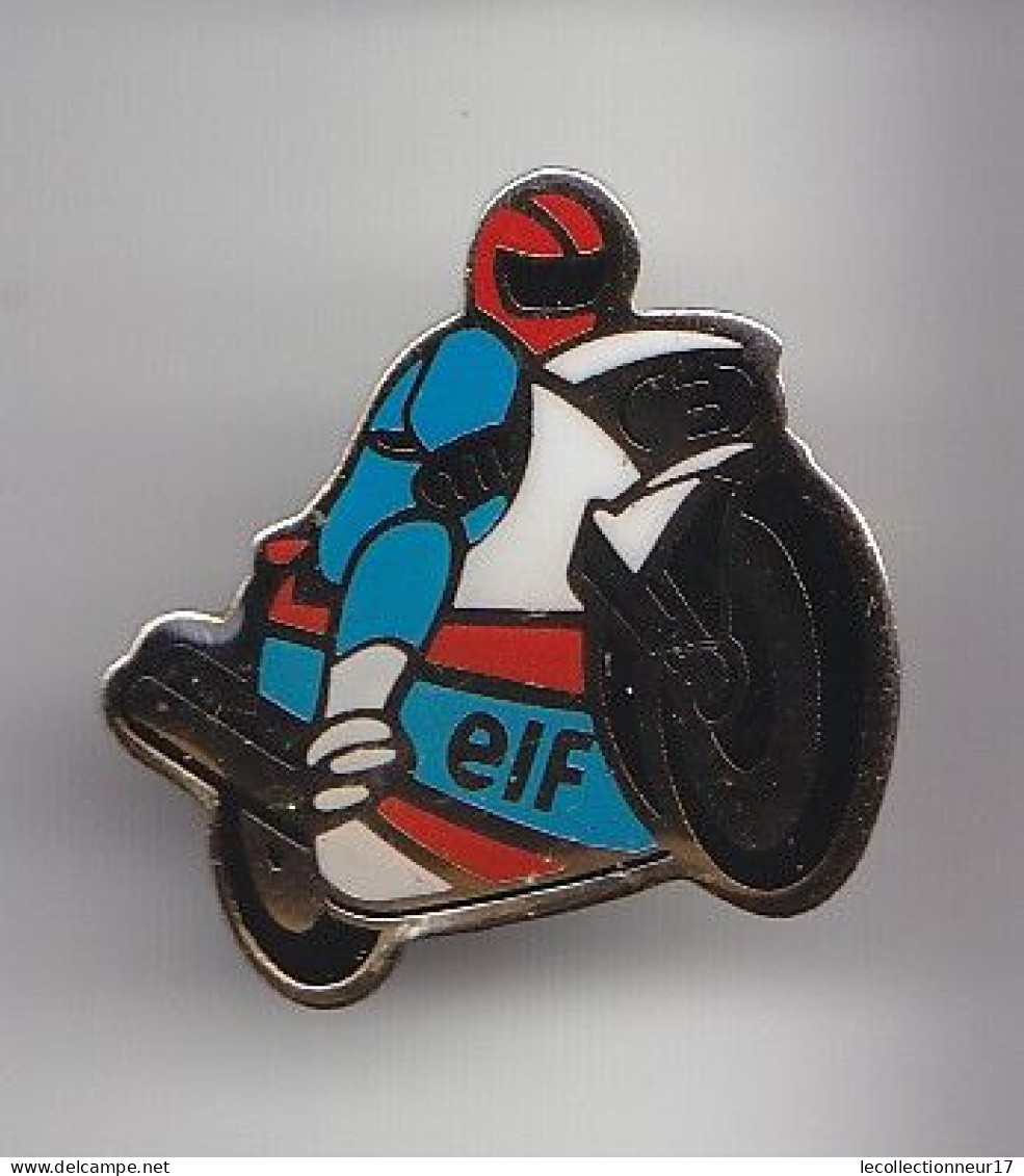 Pin's Moto De Course Elf Réf 5188 - Altri & Non Classificati