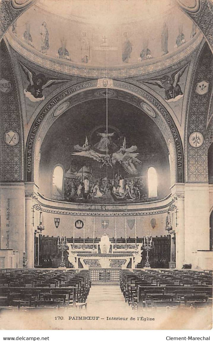 PAIMBOEUF - Intérieur De L'Eglise - Très Bon état - Paimboeuf