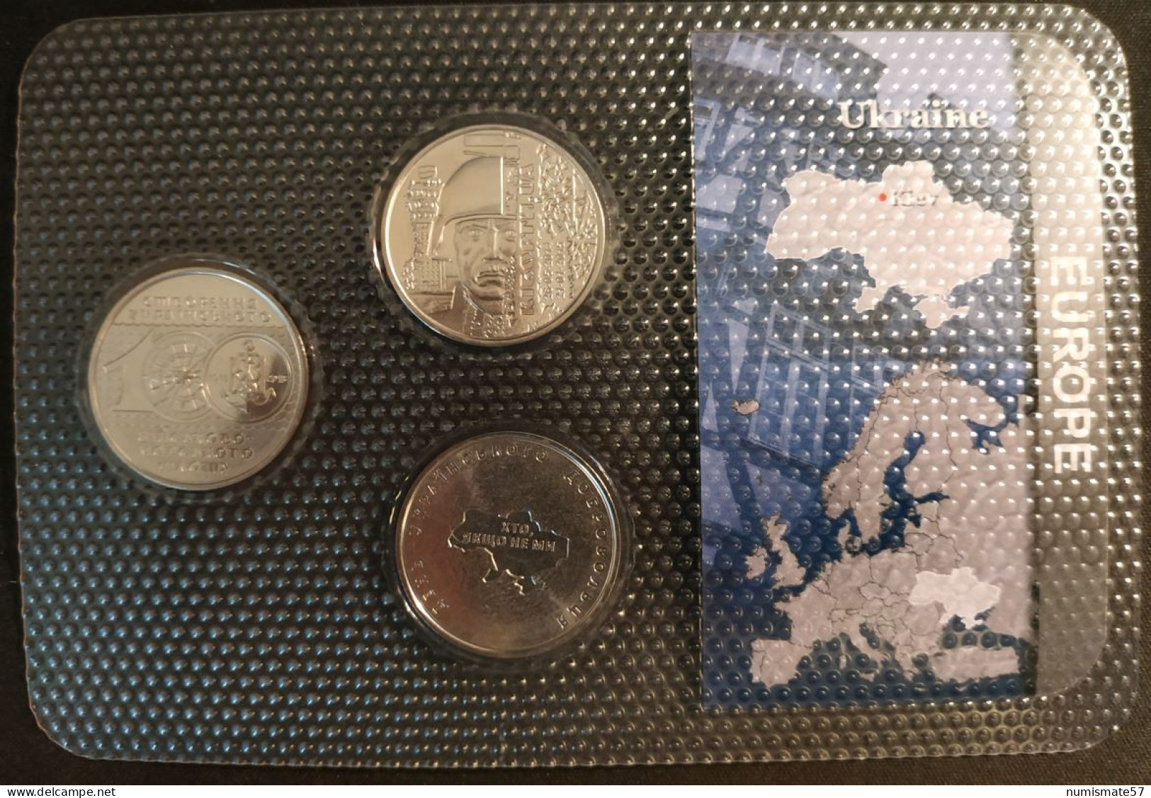 UKRAINE - SERIE DE 3 PIECES DIFFERENTES DE 10 HRYVEN 2018 - Neuve - UNC - Oekraïne