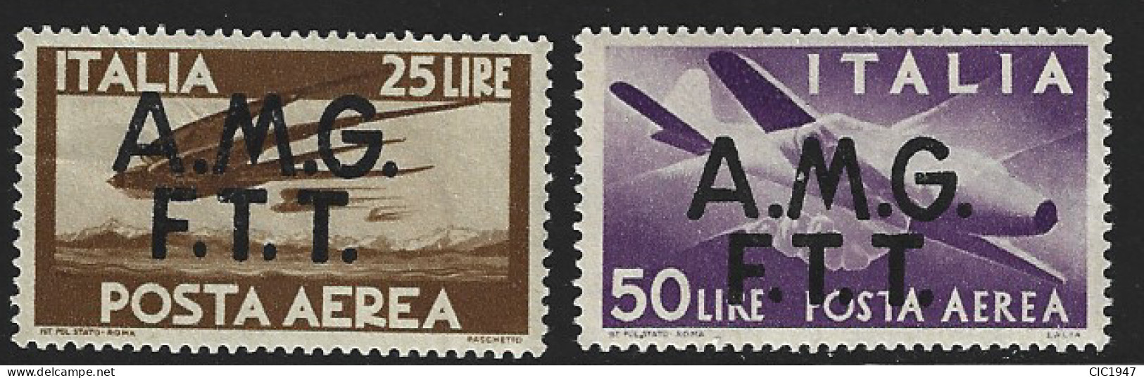 Trieste A Posta Aerea  Nuovi Mnh** - Mint/hinged