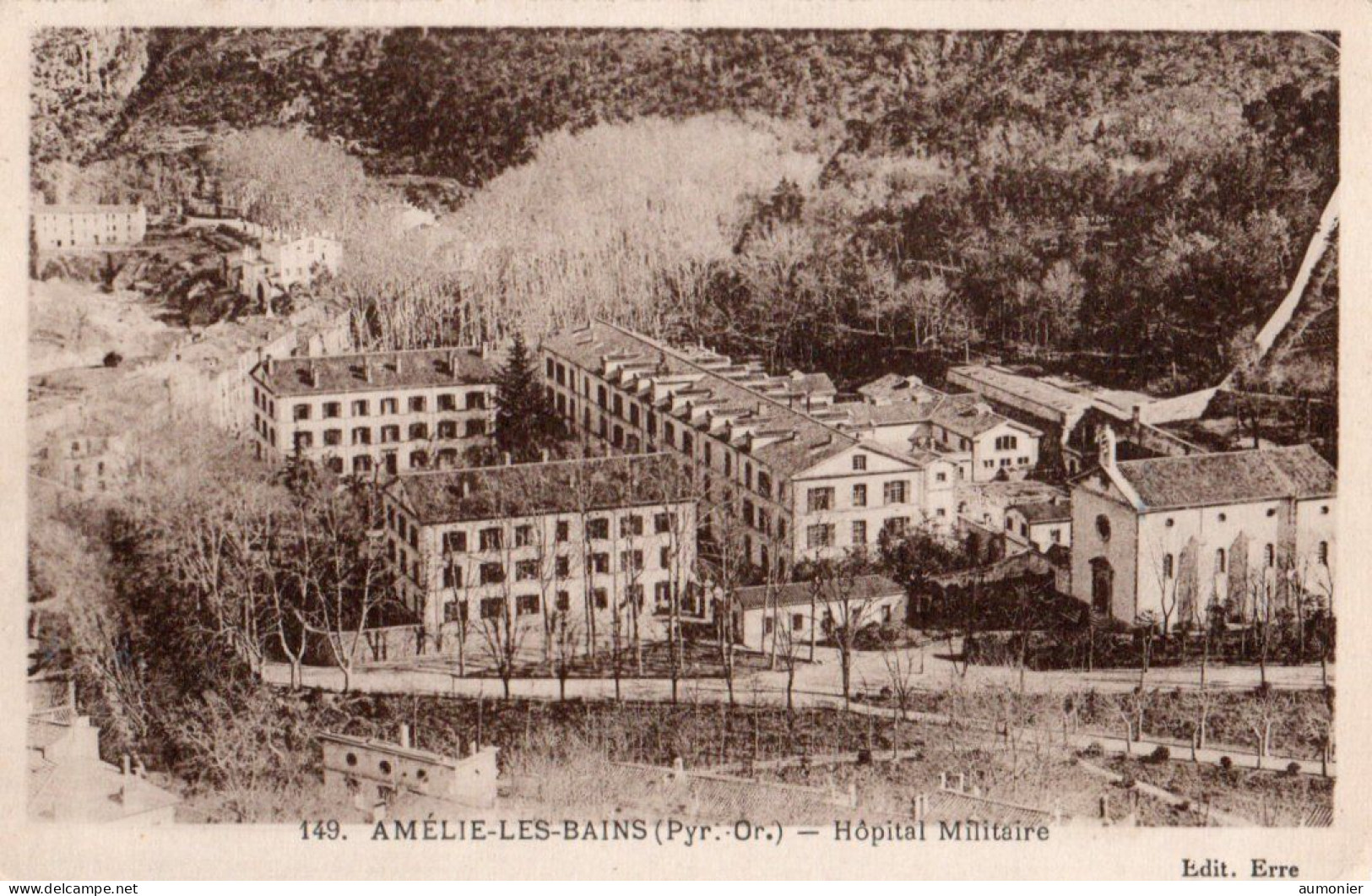 AMELIE LES BAINS ( 66 ) - Hôpital Militaire - Amélie-les-Bains-Palalda