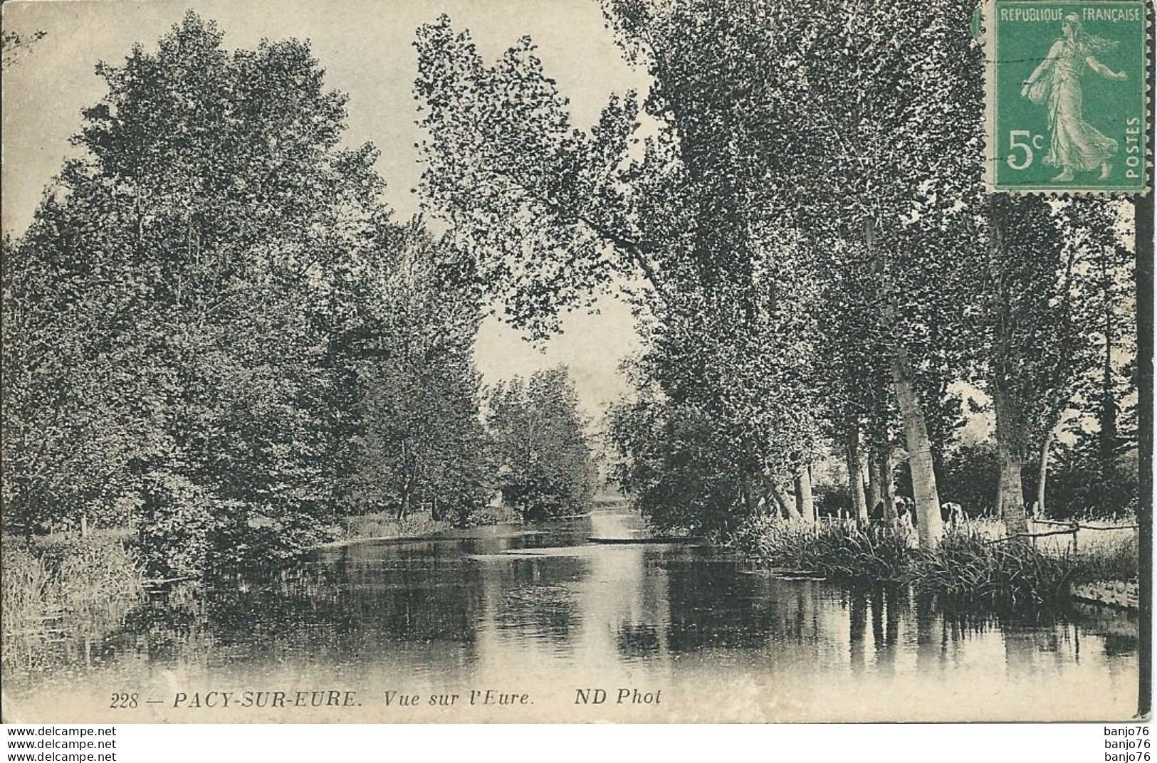 Pacy-sur-Eure (27) - Vue Sur L'Eure - Pacy-sur-Eure