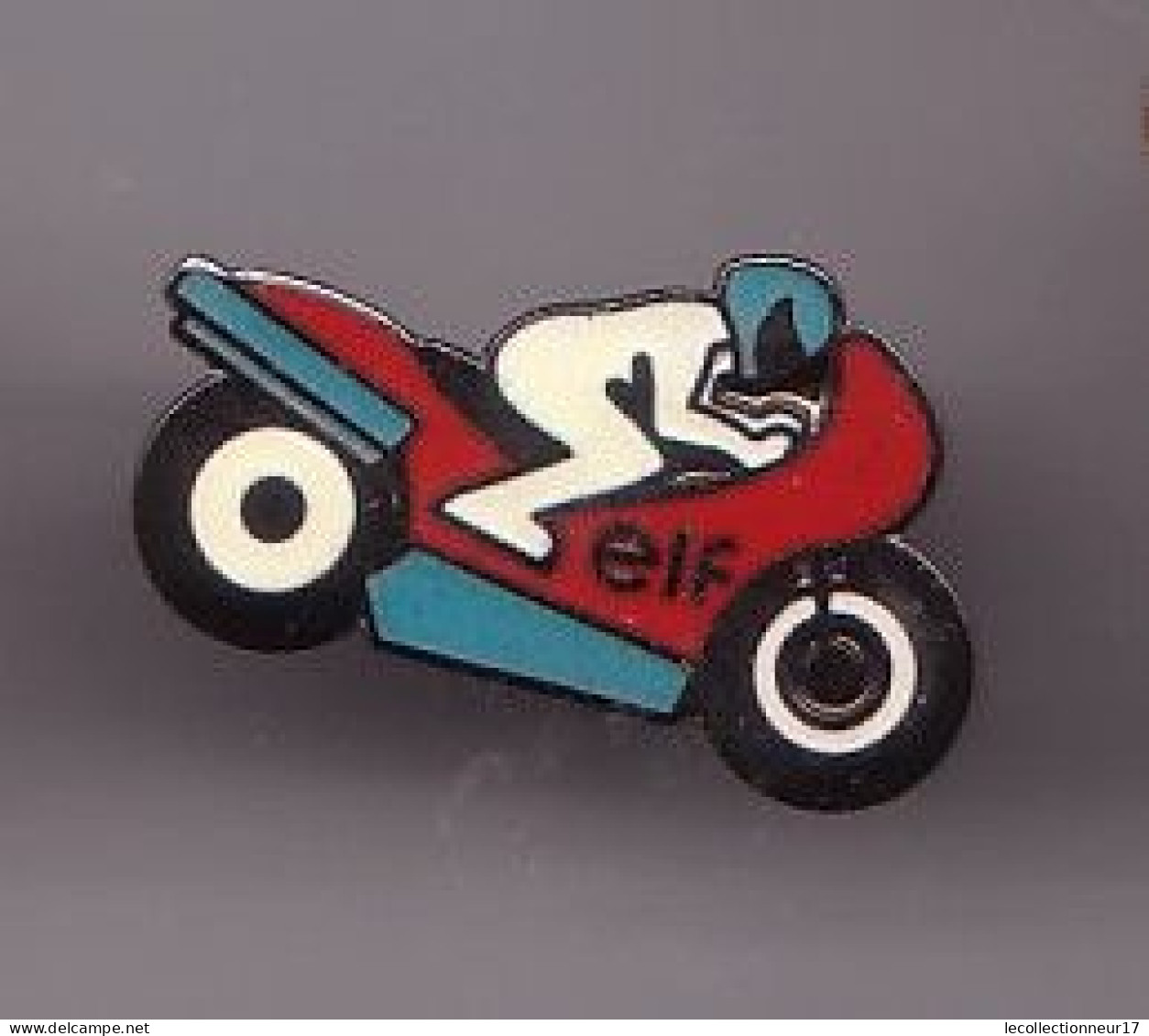 Pin's Elf Moto Motard Réf 705 - Carburantes