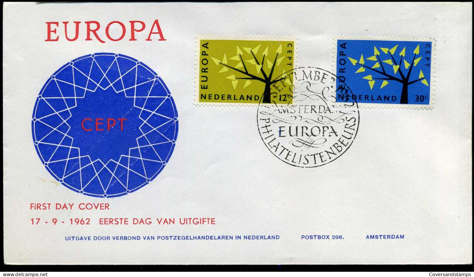 Nederland - FDC - Europa CEPT 1962 - 1962