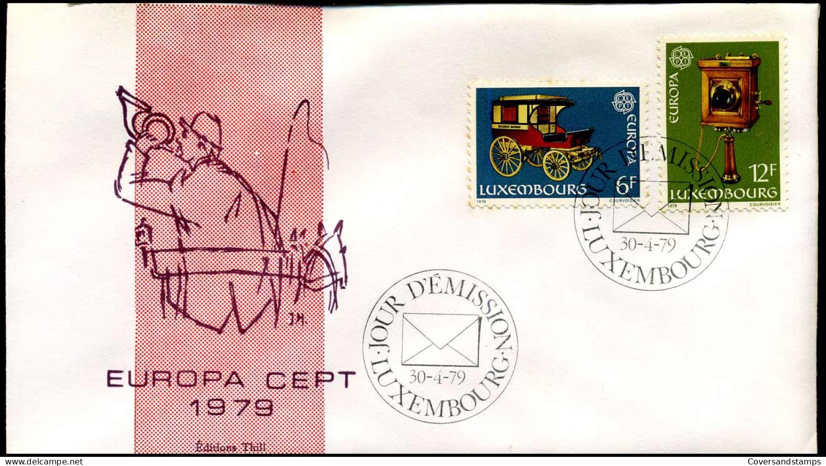 Luxembourg  - FDC - Europa CEPT 1979 - 1979