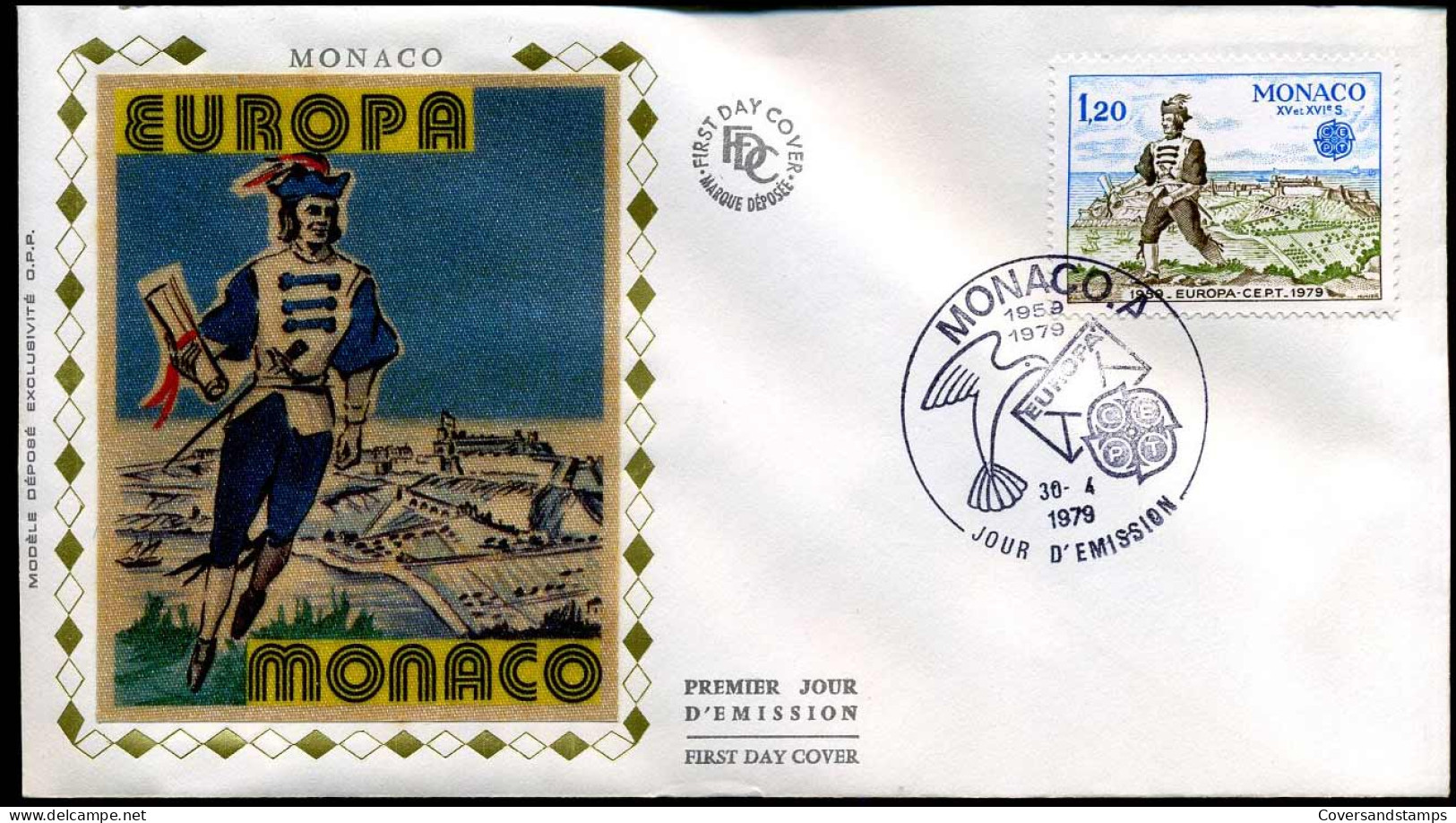 Monaco  - FDC - Europa CEPT 1979 - 1979