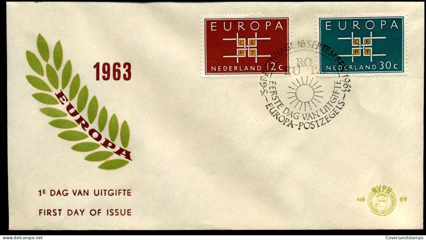 Nederland - FDC - Europa CEPT 1963 - 1963