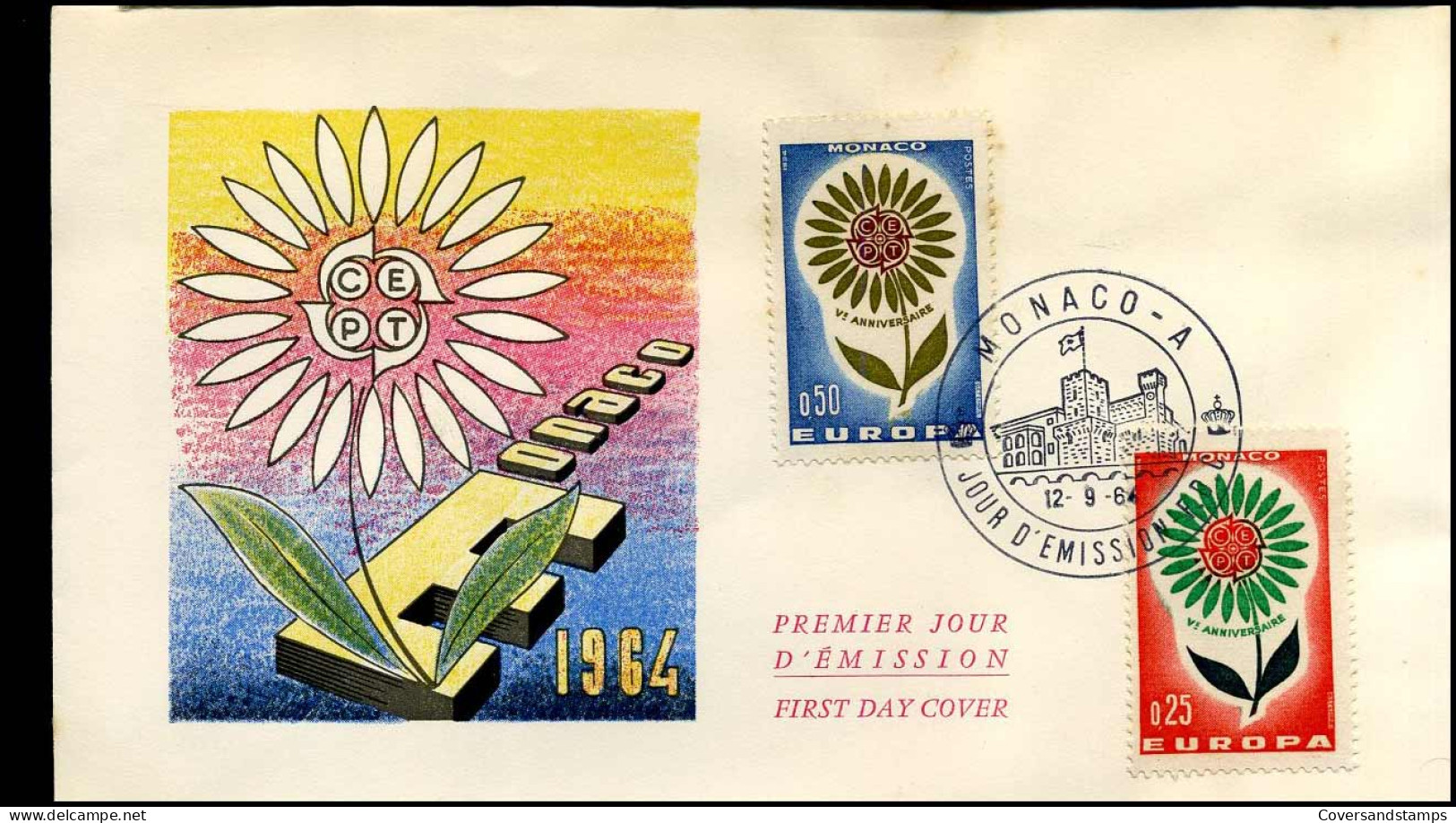 Monaco - FDC - Europa CEPT 1964 - 1964