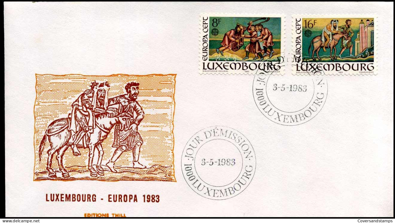 Luxembourg - FDC - Europa CEPT 1983 - 1983