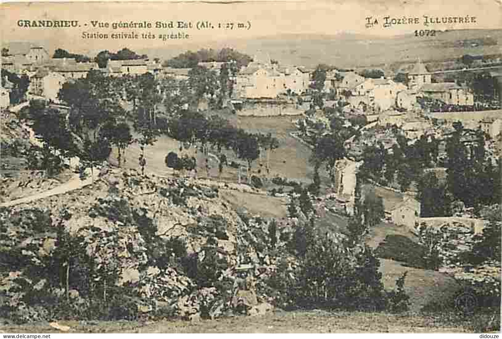 48 - Grandieu - Vue Générale Sud Est - CPA - Voir Scans Recto-Verso - Gandrieux Saint Amans