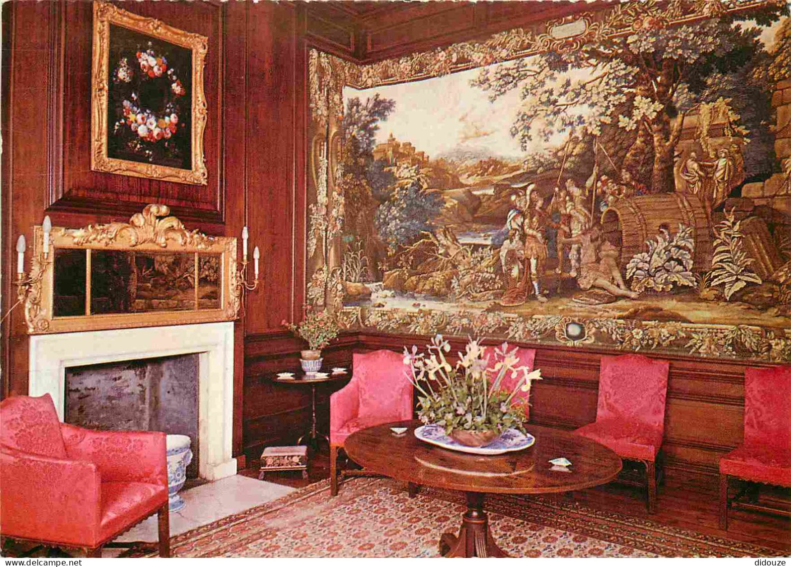 Angleterre - Dyrham - Dyrham Park Near Bath - The Bedchamber Is Hung With 17th Century Garden Tapestries - Gloucestershi - Andere & Zonder Classificatie