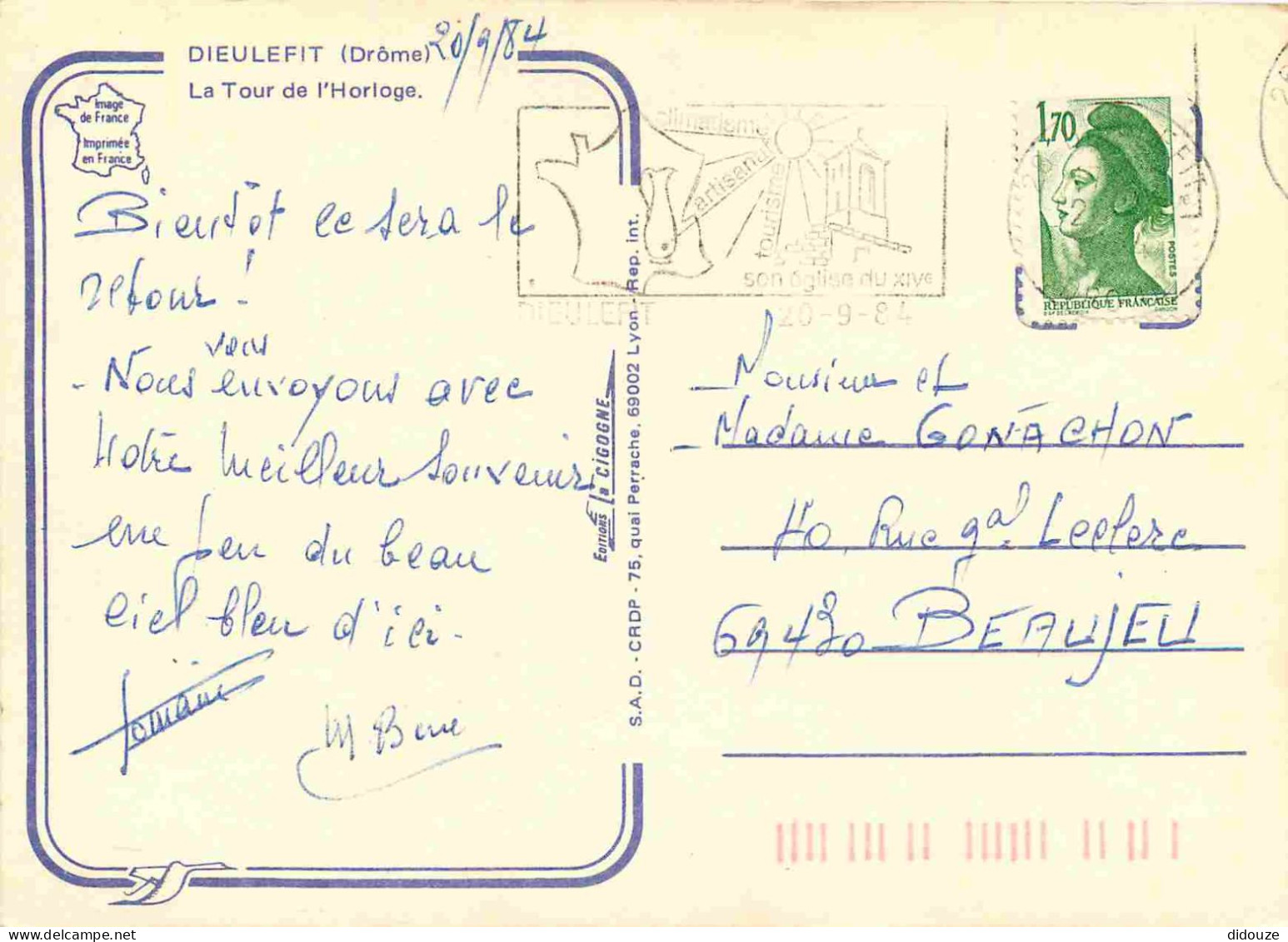 26 - Dieulefit - Tour De L'Horloge - CPM - Voir Scans Recto-Verso - Dieulefit