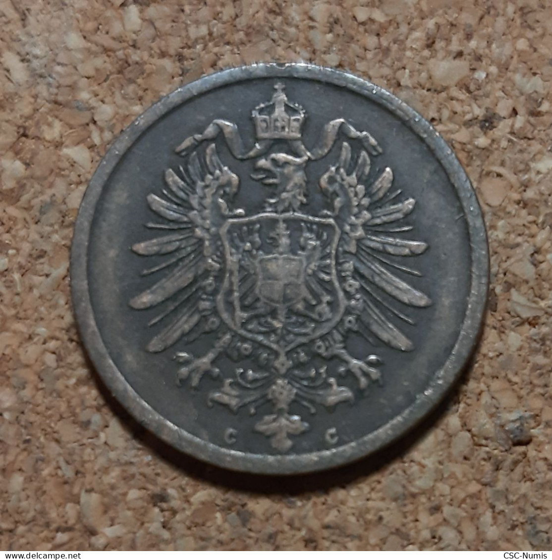(LP329) - ALLEMAGNE -  2 Pfennig 1875 C, Francfort - 2 Pfennig