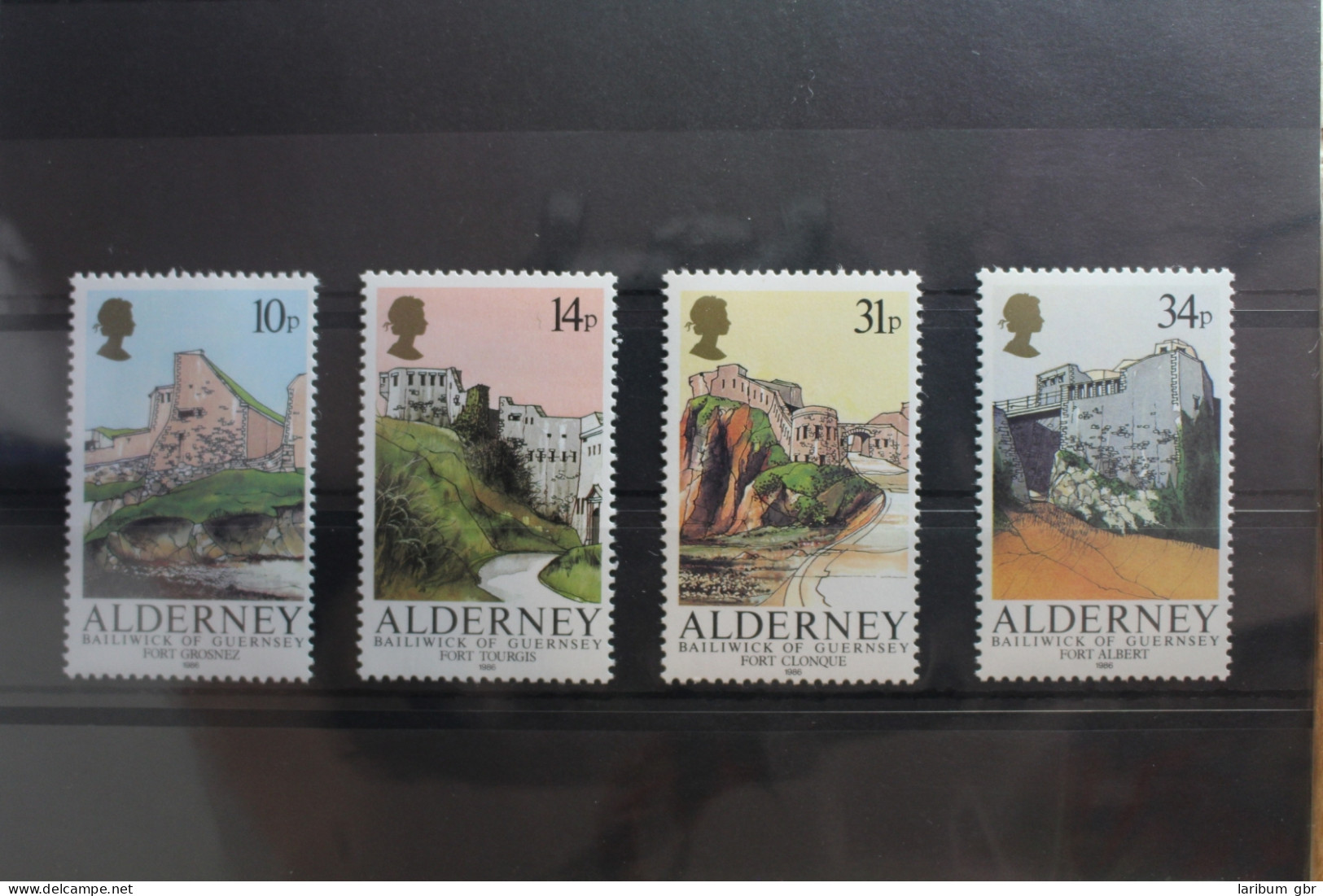 Großbritannien Alderney 28-31 Postfrisch #SN390 - Alderney