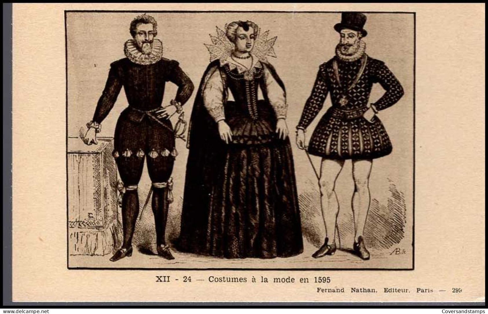 Costumes à La Mode En 1595 - History