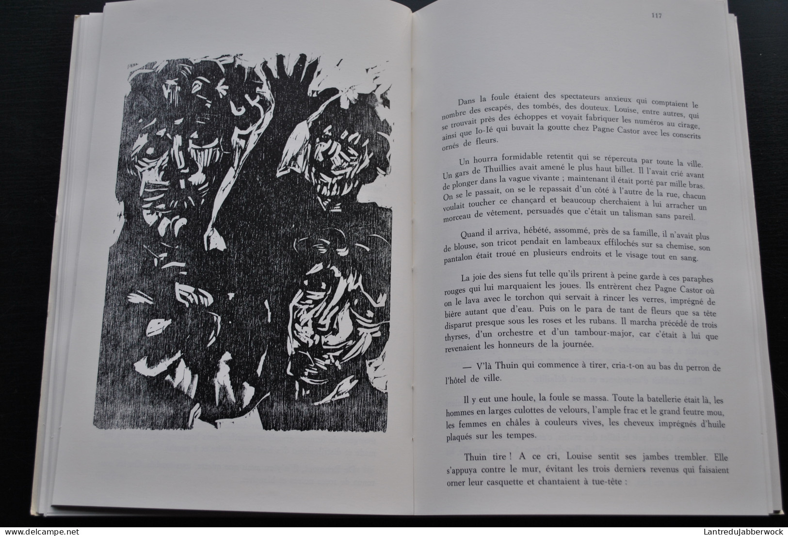 Maurice Des Ombiaux IO-IE BEC DE LIEVRE Illustrations Jacqueline MOULIN Belge Régionaliste Régionalisme Thuin - Belgische Autoren
