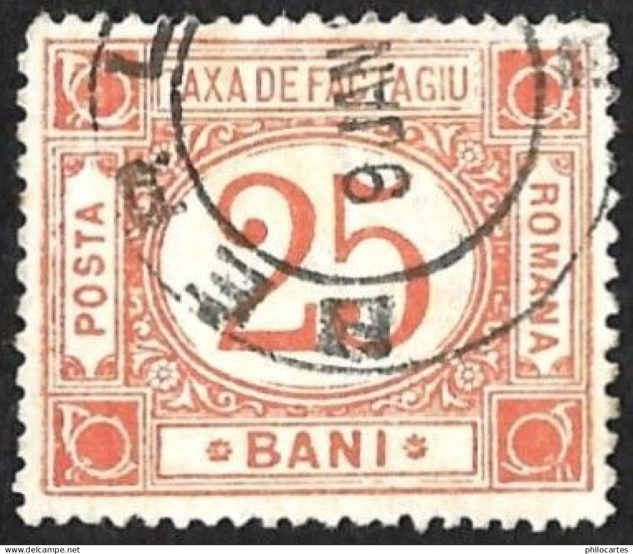 ROUMANIE  1895 -  Colis Postaux  3  Dent 13½ Sur 11½ - Oblitéré - Pacchi Postali