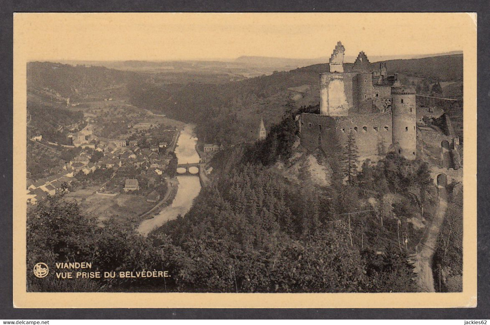 111637/ VIANDEN, Vue Prise Du Belvédère - Vianden