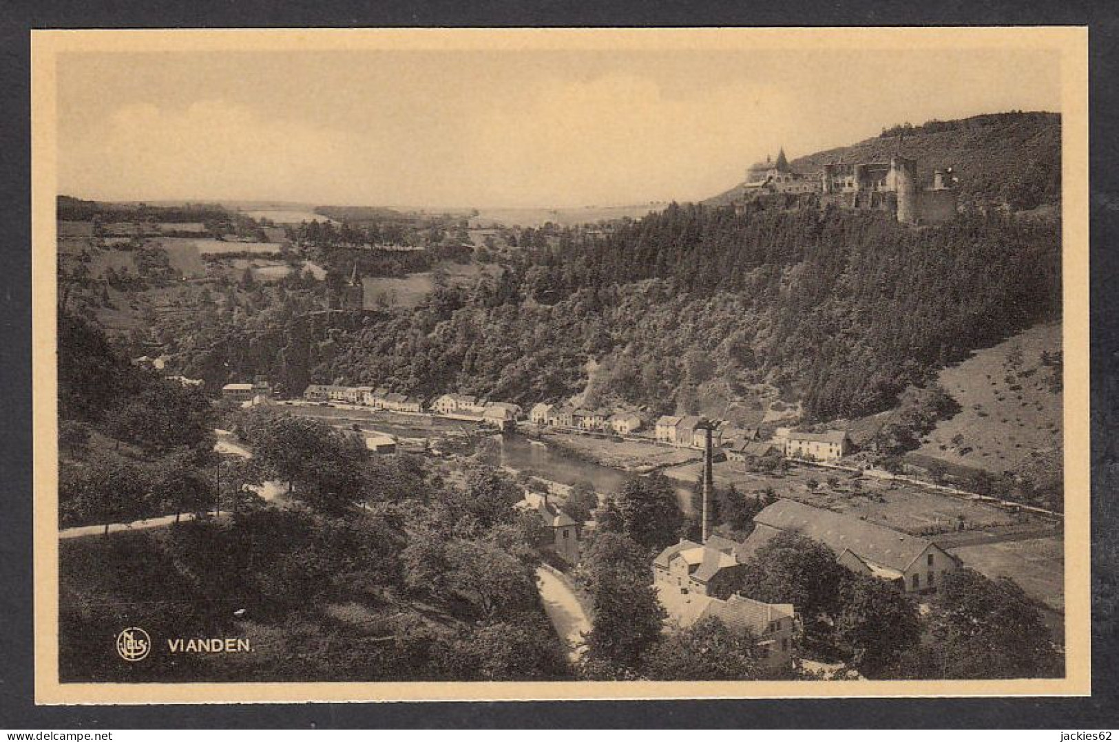 111636/ VIANDEN, Panorama - Vianden