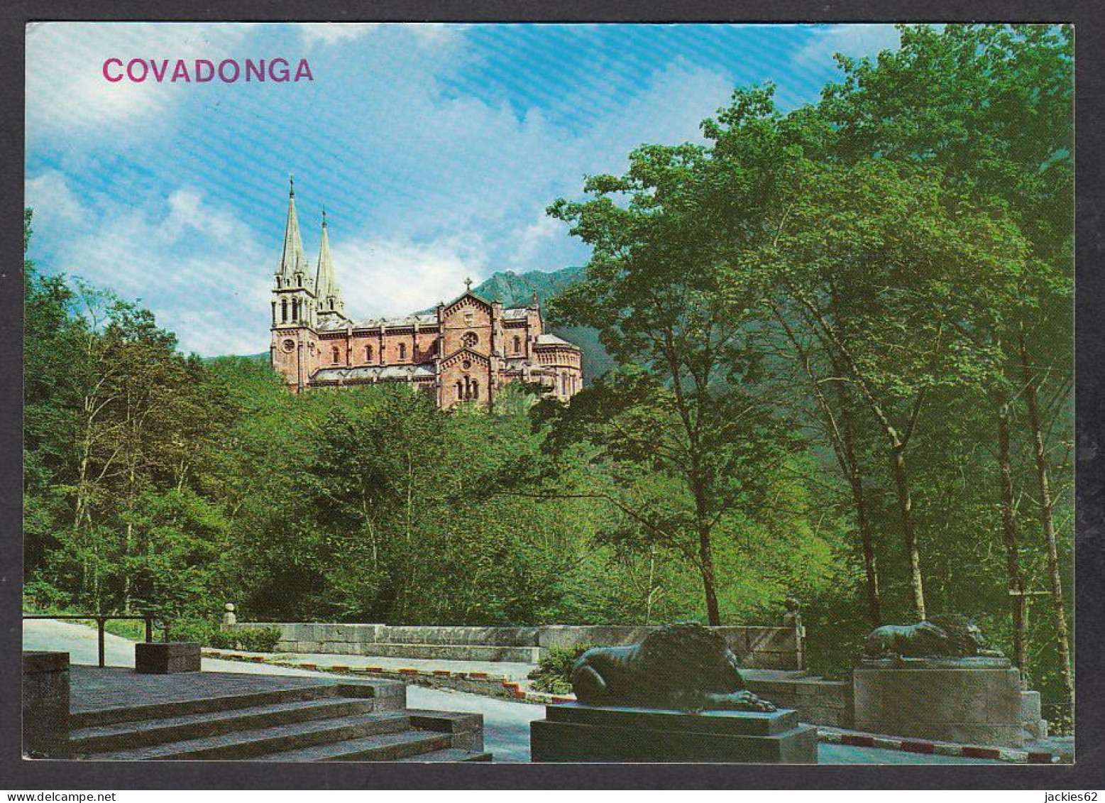 066872/ COVADONGA, Basílica  - Asturias (Oviedo)