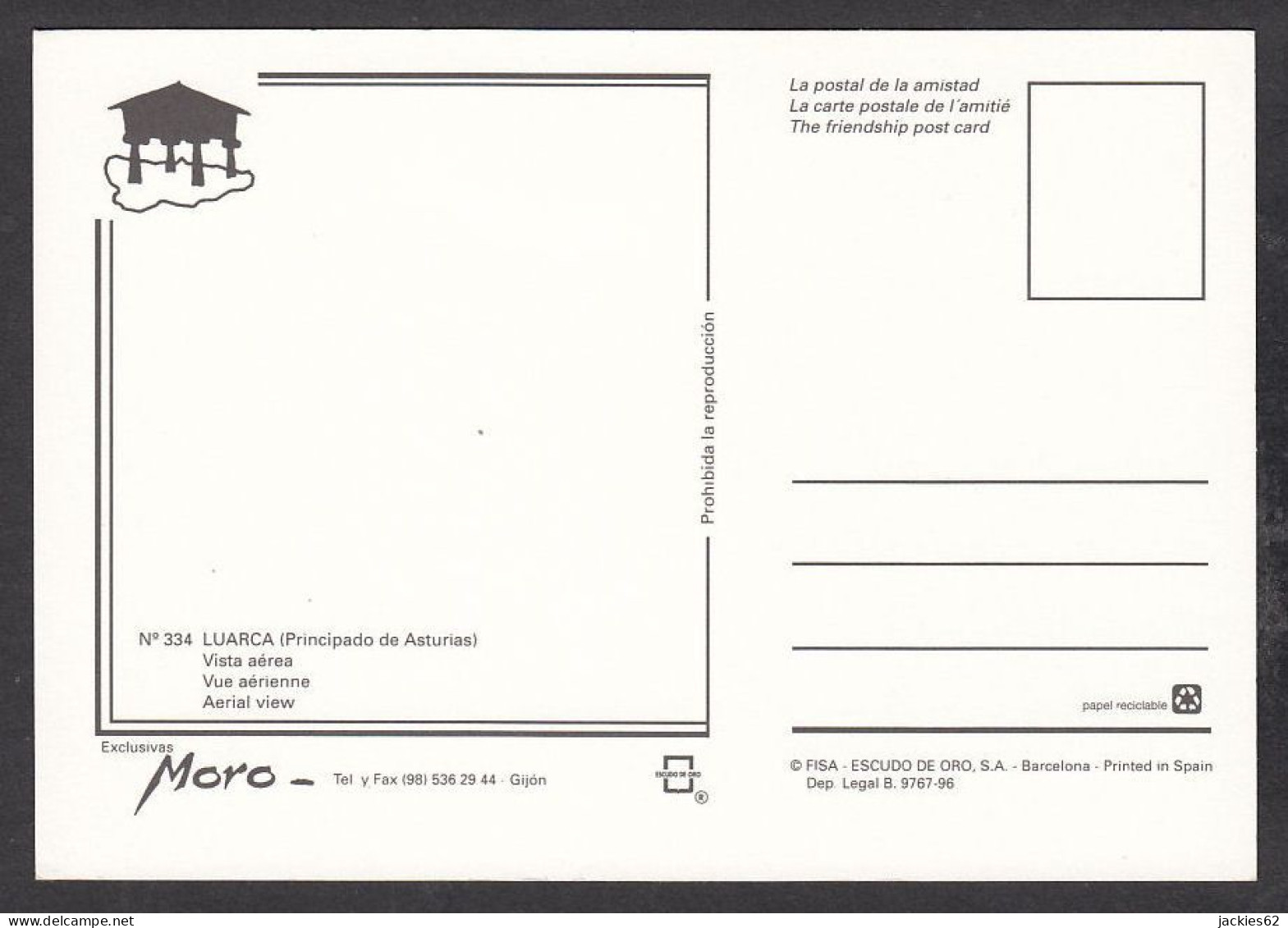 108238/ LUARCA, Vista Aérea - Asturias (Oviedo)
