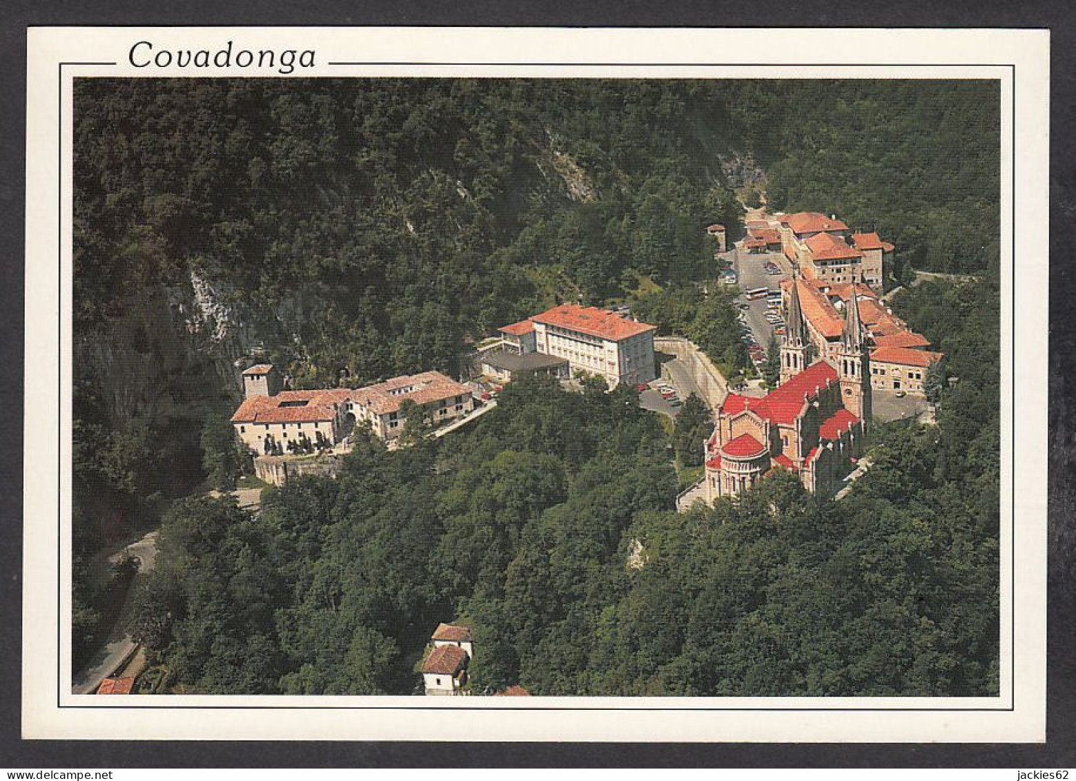 066874/ COVADONGA, Vista Aérea - Asturias (Oviedo)