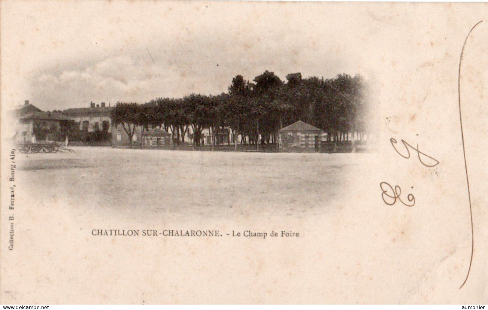 CHATILLON SUR CHALARONNE ( 01 ) - Le Champ De Foire - Châtillon-sur-Chalaronne