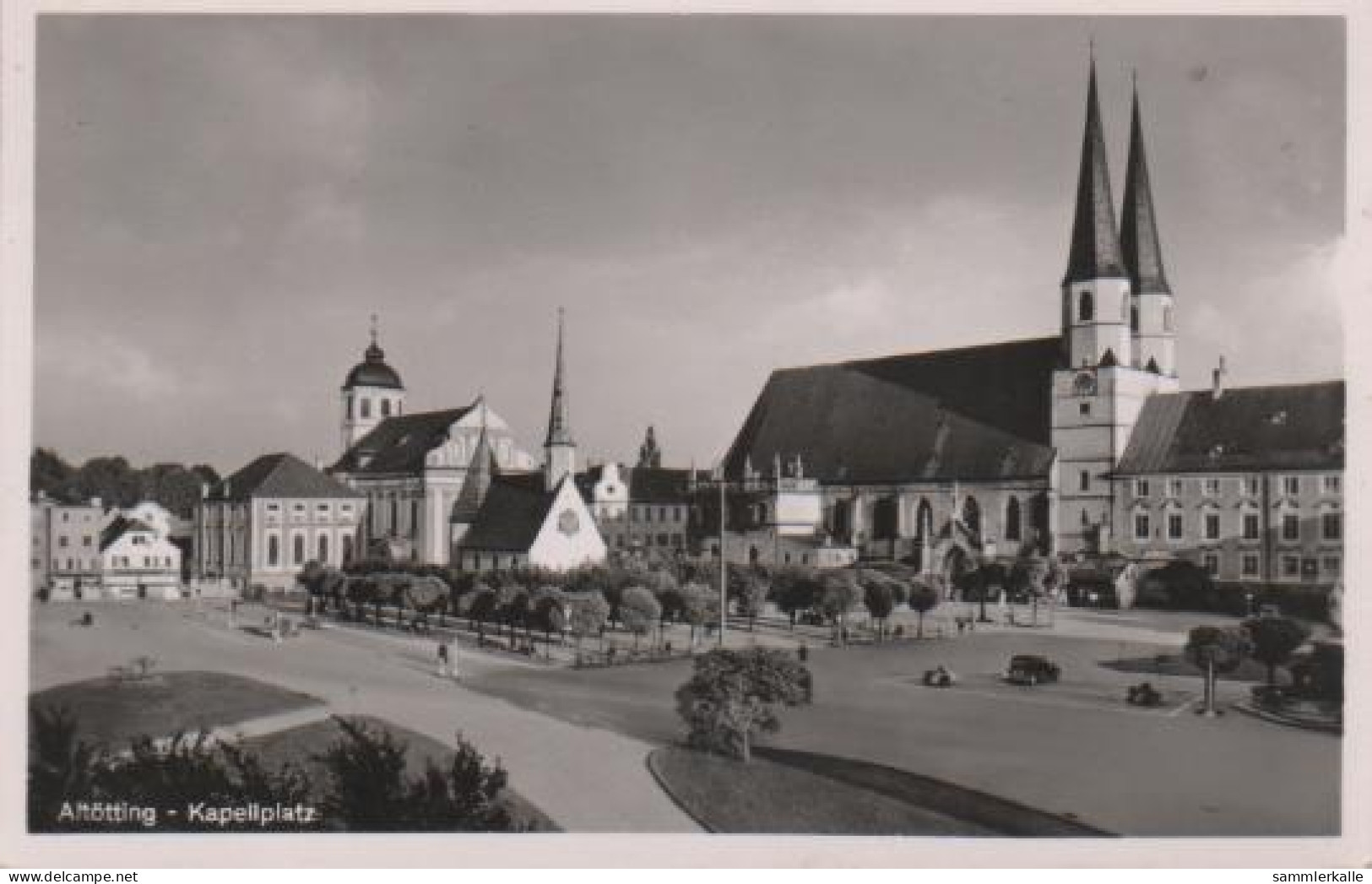 9291 - Altötting - Kapellplatz - 1952 - Altötting