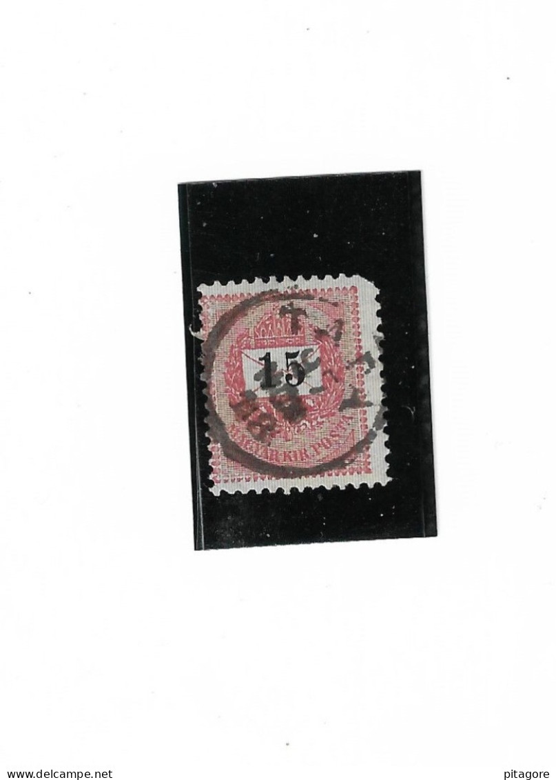 Timbre De Hongrie,  N: 30 (A)   Dentelé 12   ,année 1888 - Gebraucht