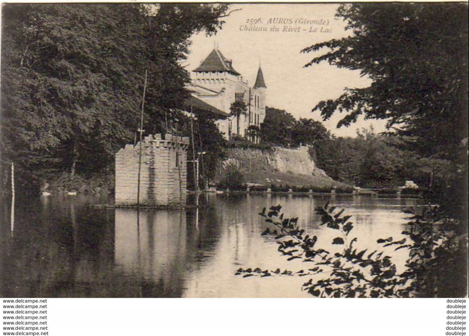 D33  AUROS  Château Du Rivet Le Lac - Langon