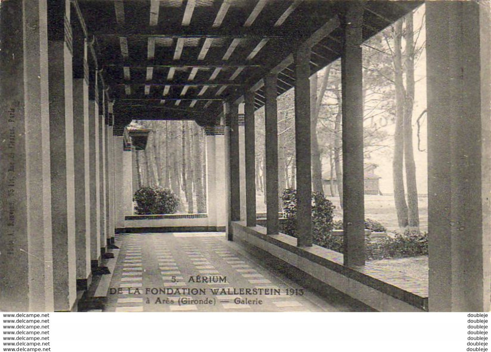 D33  ARÈS  Aérium La Fondation Wallerstein 1913 Galerie - Arès