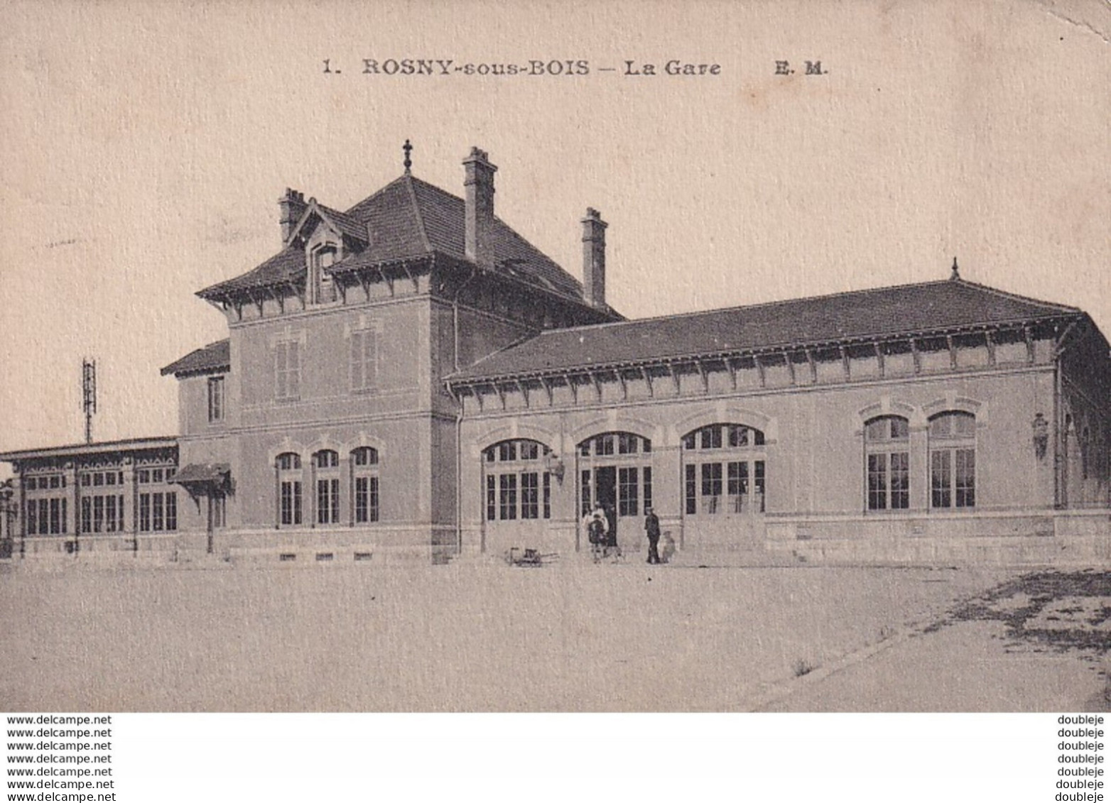D93  ROSNY SOUS BOIS  La Gare - Rosny Sous Bois