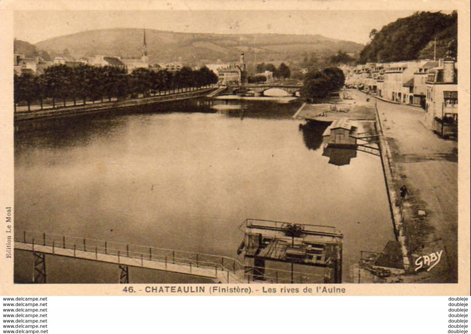 D29  CHATEAULIN  Les Rives De L' Aulne  ..... - Châteaulin